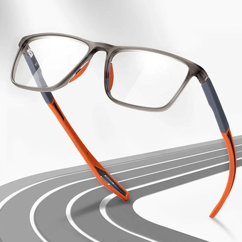 Gafas de lectura bloqueadoras de luz azul delgadas para hombre