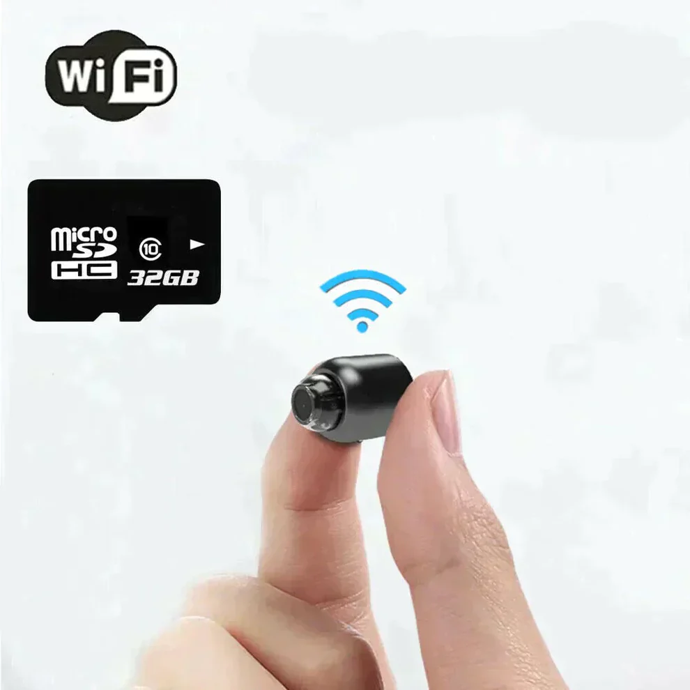 Cámara IP WiFi Compacta 1080P HD con Visión Nocturna