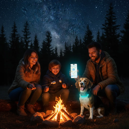 Collar rastreador GPS impermeable para perros y gatos