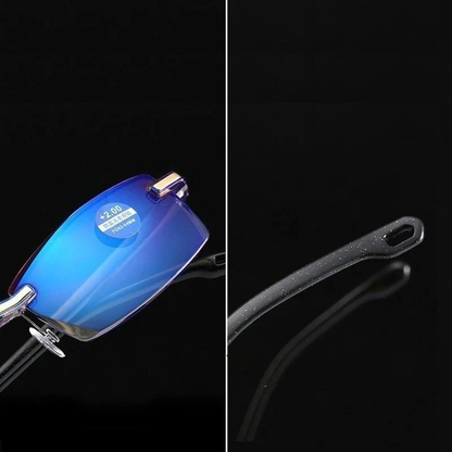 Gafas de lectura ClearVision, duraderas, con filtro de luz azul