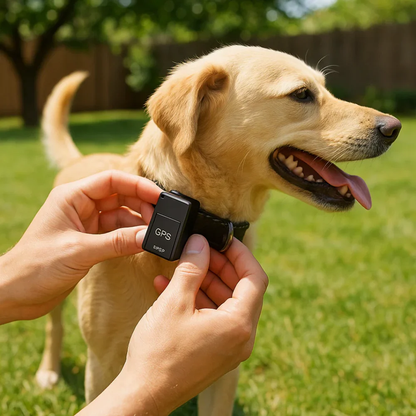 Dispositivo GPS compacto con audio y base magnética