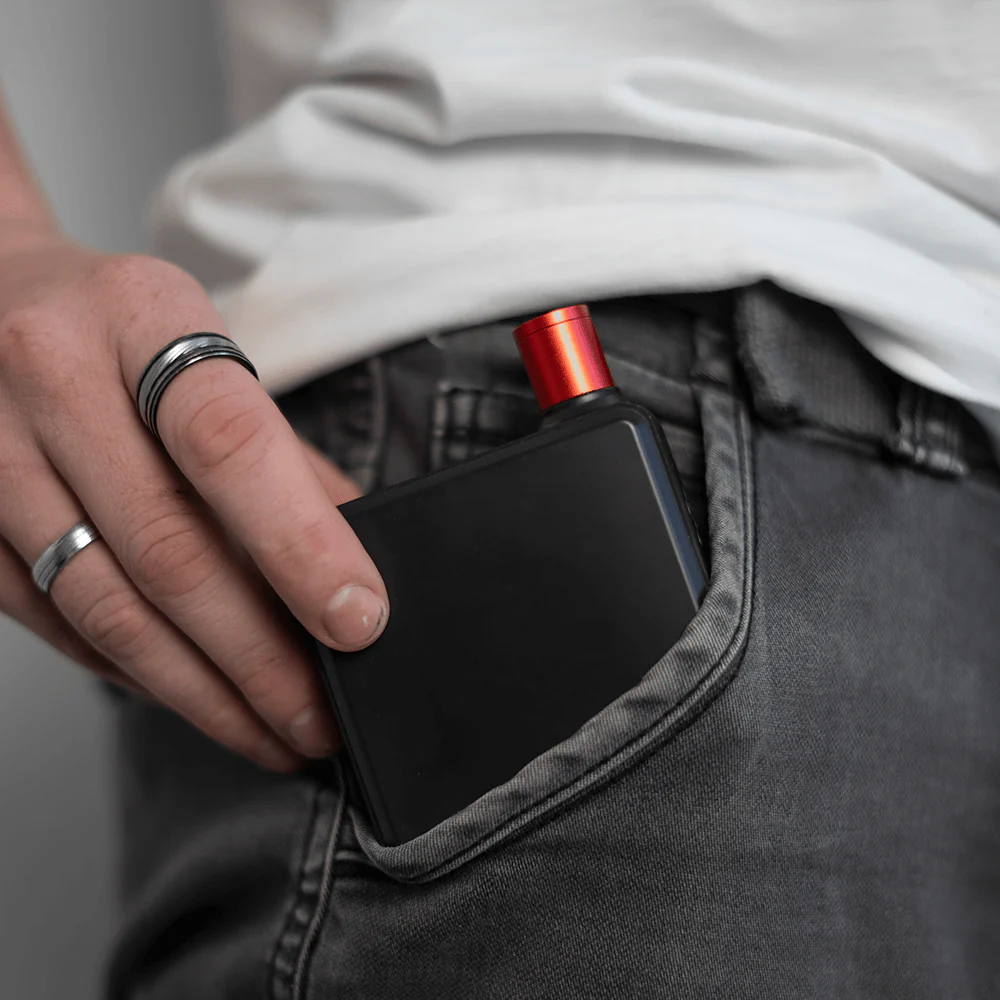 Compresor de aire portátil compacto con pantalla LCD y carga USB