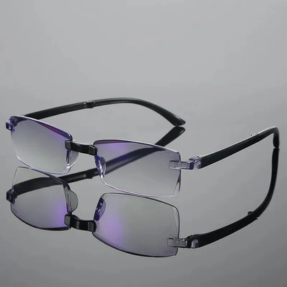 Gafas de lectura ClearVision, duraderas, con filtro de luz azul