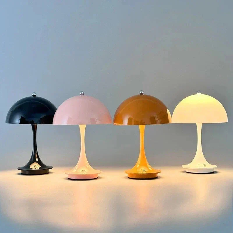 Lámpara de Mesa Inalámbrica Delgada Contemporánea