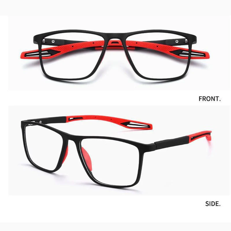 Gafas de lectura bloqueadoras de luz azul delgadas para hombre