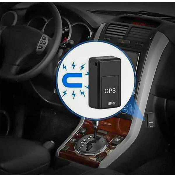 Dispositivo GPS compacto con audio y base magnética