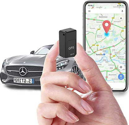 Dispositivo GPS compacto con audio y base magnética