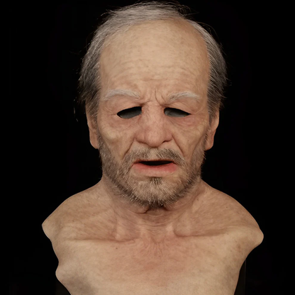 Accesorio de disfraz: Máscara facial de látex realista