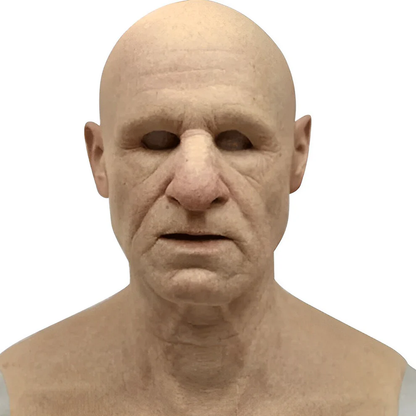 Accesorio de disfraz: Máscara facial de látex realista