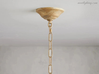 Round Multi-Light Statement Chandelier 39-60 in 6-12 Sockets Metal Crown for Dining Room Foyer Entryway Living Room