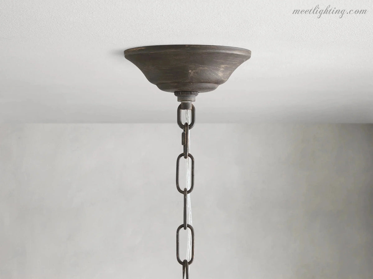 Round Multi-Light Statement Chandelier 39-60 in 6-12 Sockets Metal Crown for Dining Room Foyer Entryway Living Room