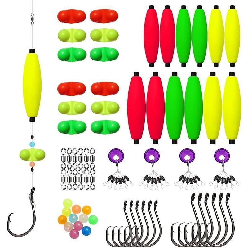 Fishing Essentials | Pre-Rigged Fishing Rig with Adjustable Depth | Instant Setup for Targeting Catfish