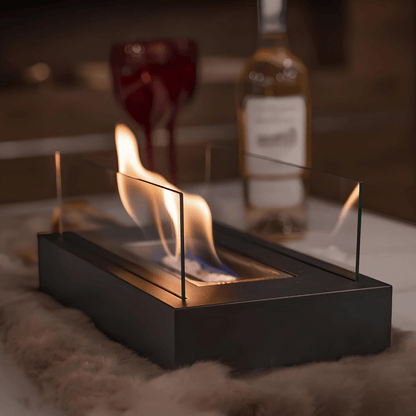 EMBERNEST – Bioethanol Tabletop Fireplace Portable Indoor Outdoor Fire Bowl