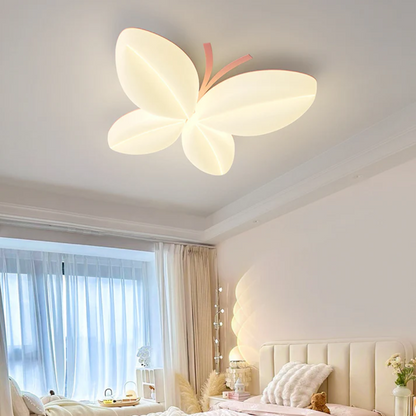 Flana Collection | LED Ceiling Lamp in Butterfly Shape with Soft Light | Charming Design for Children's Rooms