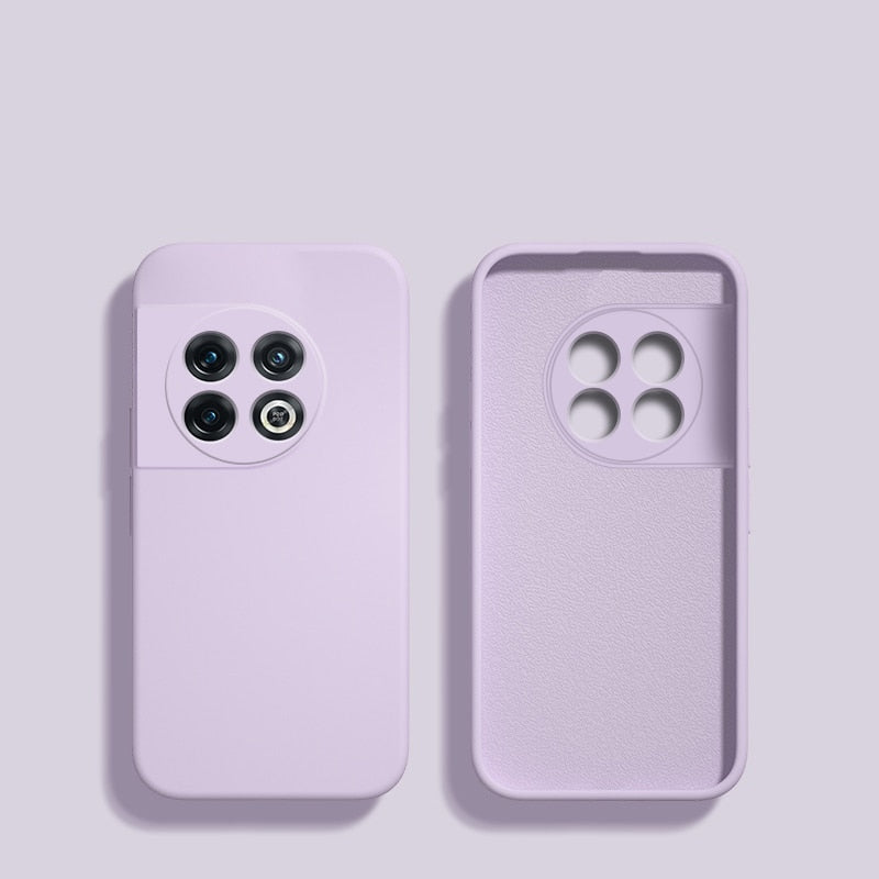 Soft-Touch Silicone Phone Case with Camera Protection for Android Models – Shock-Absorbing Cover with Raised Edges & Fingerprint-Resistant