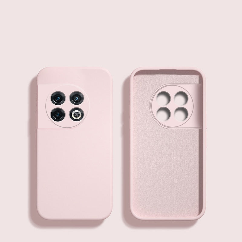Soft-Touch Silicone Phone Case with Camera Protection for Android Models – Shock-Absorbing Cover with Raised Edges & Fingerprint-Resistant