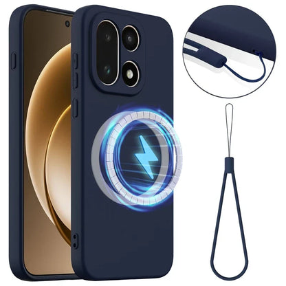 Soft-Touch Silicone Phone Case with Camera Protection for Android Models – Shock-Absorbing Cover with Raised Edges & Fingerprint-Resistant