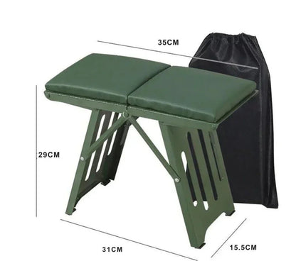 FlexSeat | Lightweight Folding Chair with Adjustable Back Support | Perfect for Camping and Outdoor Activities