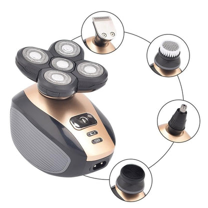 FlexSeries | Electric Shaver with Five-Blade Technology | Waterproof Design for Sensitive Skin
