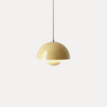 Geometric Aluminum Hanging Fixture 9 Inch Matte Modern Overhead Illumination for Kitchen Dining Room Entry