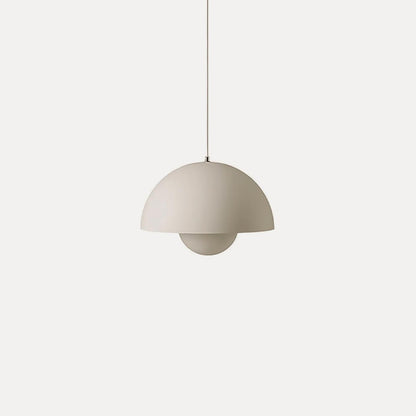 Geometric Aluminum Hanging Fixture 9 Inch Matte Modern Overhead Illumination for Kitchen Dining Room Entry