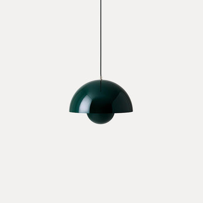 Geometric Aluminum Hanging Fixture 9 Inch Matte Modern Overhead Illumination for Kitchen Dining Room Entry