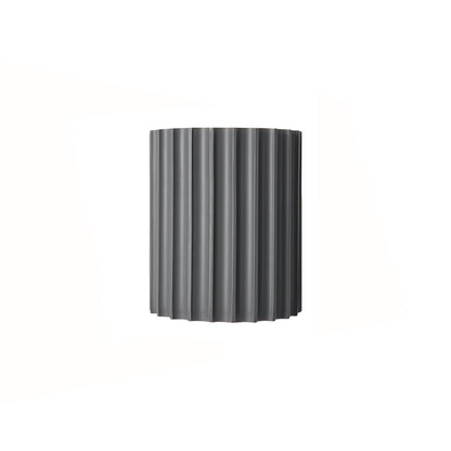 Textured Resin Sconce 5.5 in Bidirectional LED Fixture White Gray Green Orange for Hallway Bedroom Entryway Modern Ambient Wall Lighting G9