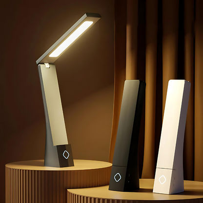 FoldLuxe | Foldable LED Desk Lamp with Touch Control | Space-Saving Design for Modern Workspaces