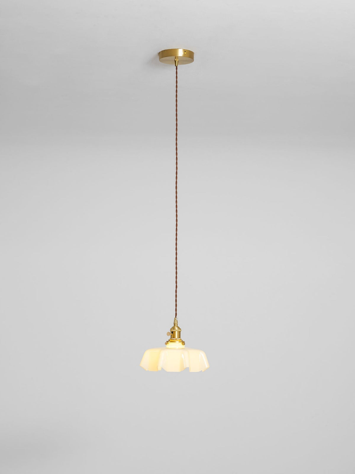 Hanging Ceiling Light Fixture Textured Dome Shade White Beige Pink Blue for Kitchen Island Dining Room Adjustable Height Indoor Pendant Lamp