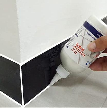 Tile Grout Repair Pen Waterproof Mold Resistant Marker for Bathroom Kitchen Floor Wall Grout Line Restoration Filler Tool