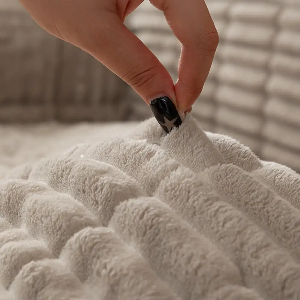 Quilted Furniture Protector with Moisture Barrier Non-Skid Backing for Couch Loveseat Chair Pet-Friendly Machine Washable Soft Flannel