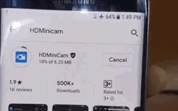 Cámara de seguridad para el hogar con visión nocturna, cámara de vigilancia WiFi 1080P con detección de movimiento, mini cámara espía para el hogar
