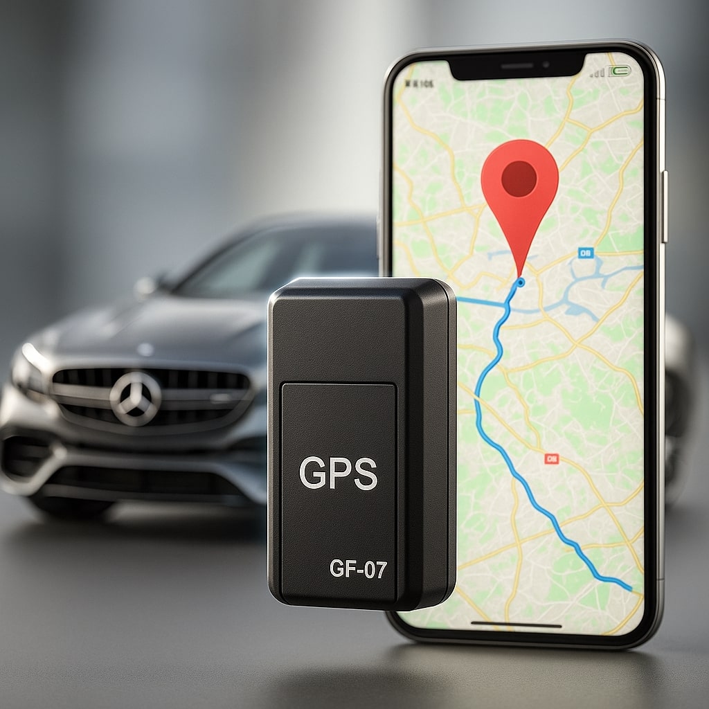 Compact Real-Time Vehicle Tracking Device with Magnetic Mount – No Subscription Monitoring for Cars, Motorcycles & Luggage