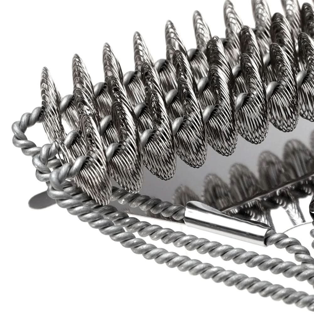 GRATEGUARD – Stainless Steel BBQ Brush for Safe Cleaning