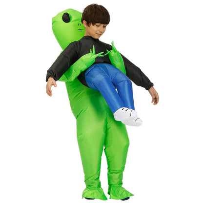 Ortekor Galactic Costume | Inflatable Alien Outfit with Leak-Proof Design | Fun for All Ages