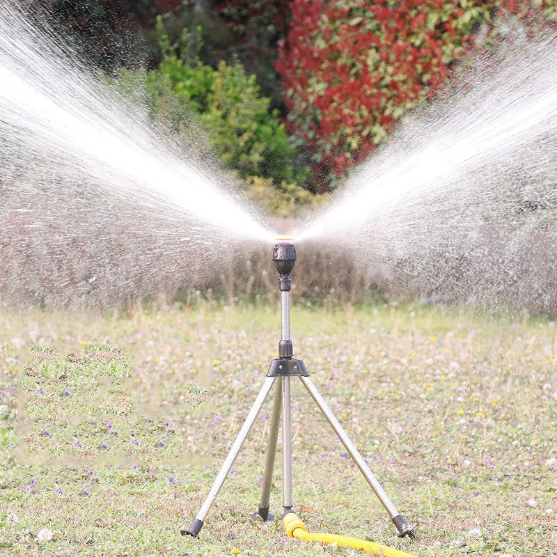 Ortekor Garden Sprinkler System | Adjustable Tripod Sprinkler with 360° Rotation | Efficient Watering Solution for Your Garden