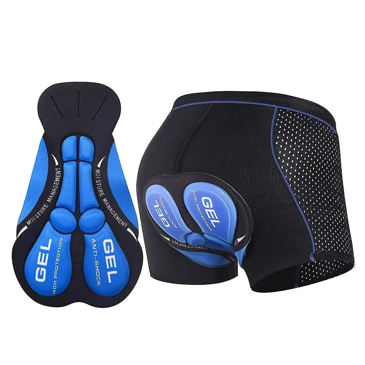 Comfort Ride | Pantalones cortos de ciclismo con acolchado de gel para soporte en largas distancias | Tejido transpirable para un mayor rendimiento