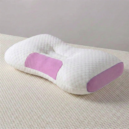 Juego de almohadas contorneadas suaves para cuello para un mejor soporte al dormir
