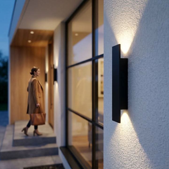 WALLCREST – Outdoor Up-Down Wall Light for Distinctive Exterior Lighting