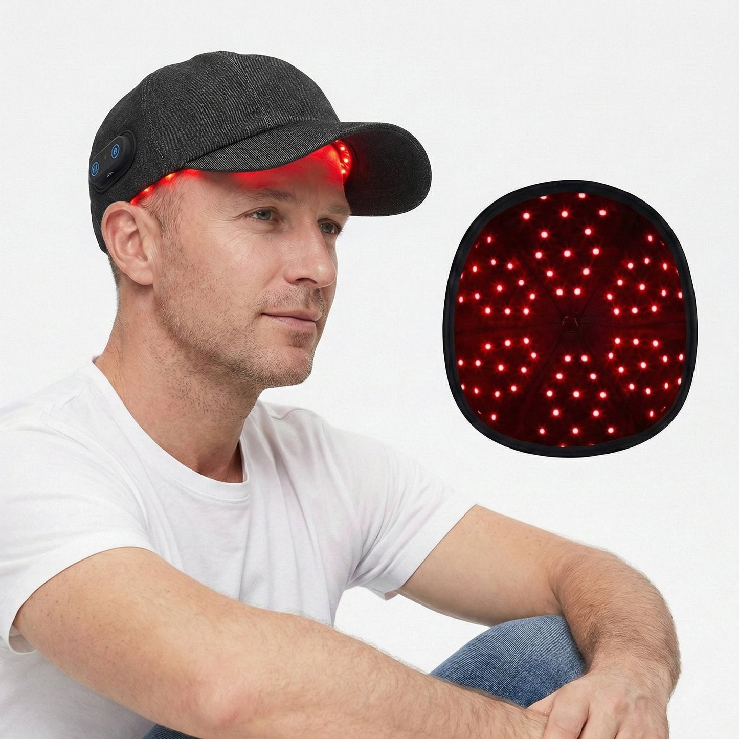 Lámpara de tratamiento capilar con luz roja LED