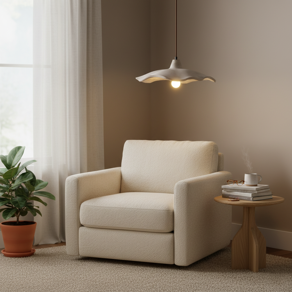 Lámpara colgante de hormigón de 16 pulgadas, forma de pétalo orgánico para comedor, isla de cocina y dormitorio, estilo Wabi-Sabi, cable ajustable, compatible con LED, moderno