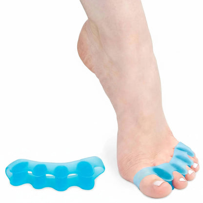 Separadores de dedos de gel suave para el alivio del dolor de pies