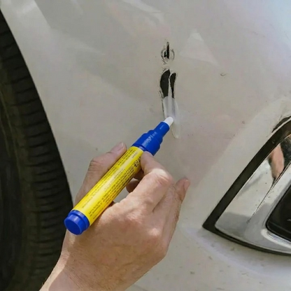Car Touch-Up Paint Pen for Quick Scratch Repair – Seals and Protects Against Rust – White, Black, Silver – Precision Tip for Chips and Nicks