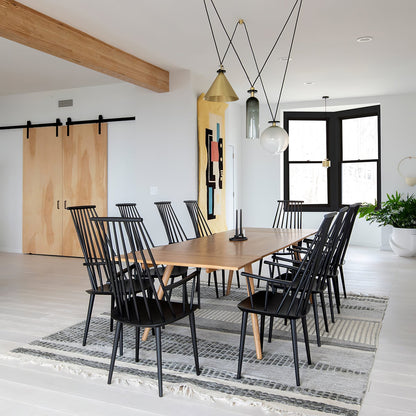 Modular Sculptural Ceiling Light with Adjustable Sections & Custom Finish Options for Dining Room Kitchen Living Room