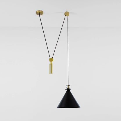 Modular Sculptural Ceiling Light with Adjustable Sections & Custom Finish Options for Dining Room Kitchen Living Room