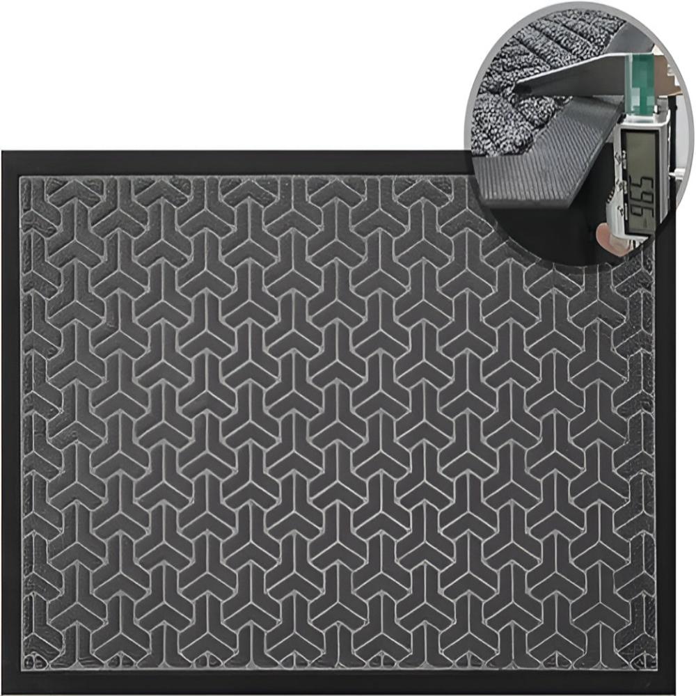 Glenwood Door Mat - Durable Geometric Design, Non-Slip Outdoor Welcome Mat
