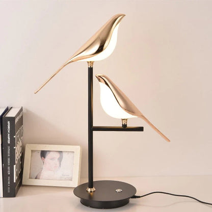 Glimmer Birdlight Wall Sconce - Nordic Metal, LED Design