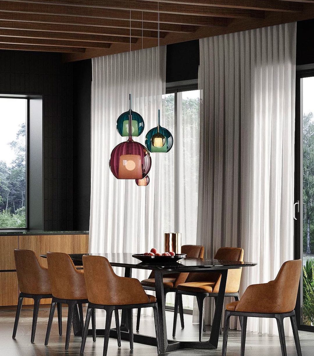 Glass Dome Hanging Ceiling Light 10 Inch for Kitchen Island Dining Room Indoor Pendant Fixture Adjustable Wire Metal Hardware