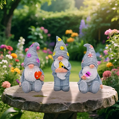 Gnomey Companions™ Trio