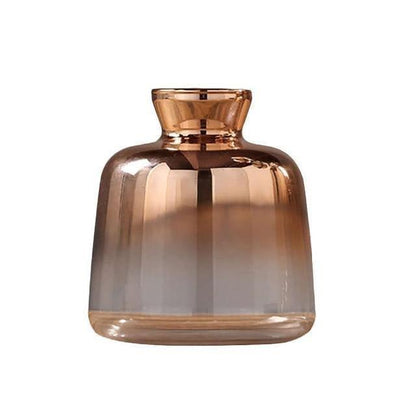 AuroraGold Reflective Vase
